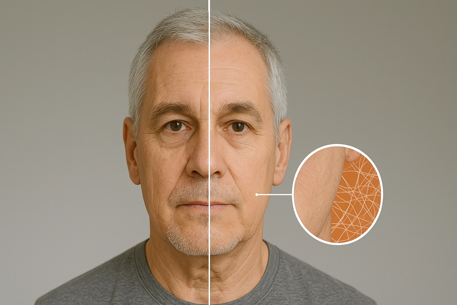 Aplicação de bioestimulador de colágeno